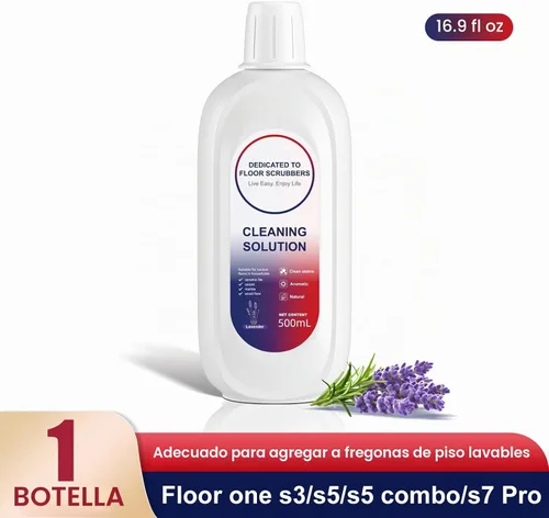 Vista 7 de Nukisa Solución de limpieza de suelos compatible con Tineco, limpieza profunda para múltiples pisos duros, adecuada con todas las aspiradoras robot