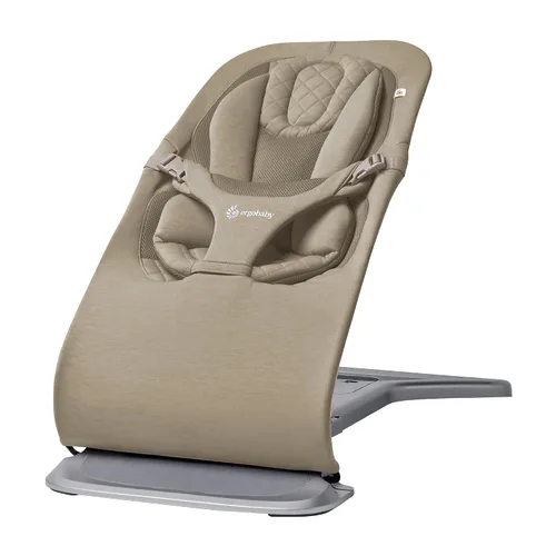 Vista 17 de Ergobaby Evolve Hamaca 3 en 1, Asiento Hamaca para Bebé Ajustable de Múltiples Posiciones, Se Adapta de Recién Nacido a Niño Pequeño, Carbón