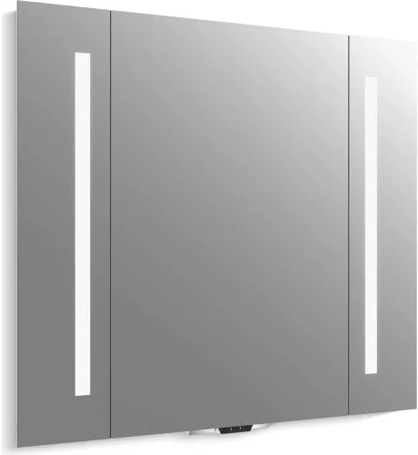 Vista 15 de KOHLER 99001-NA Verdera - Botiquín de baño de 15 pulgadas de ancho x 30 pulgadas de alto con espejo de aumento, gabinete de pared de baño empotrado