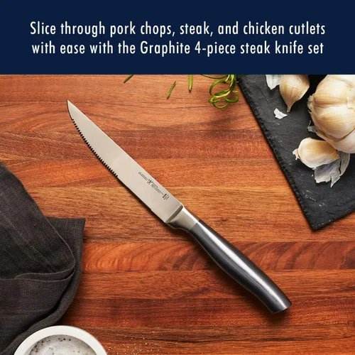 Vista 2 de ZWILLING J.A. Henckels - Juego de cuchillos para carne., Negro/Inoxidable