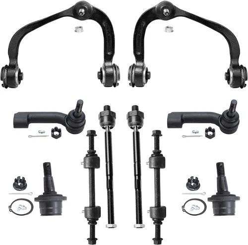Vista 205 de Detroit Axle - Kit de suspensión frontal de 10 piezas para Dodge Avenger 2008-2014, Chrysler Sebring 2007-2010, 2 brazos de control inferiores, 2