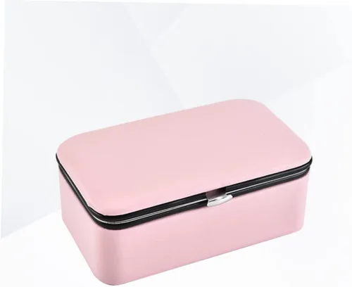 Vista 2 de PACKOVE Joyero para mujer, organizador de joyas portátil para viaje