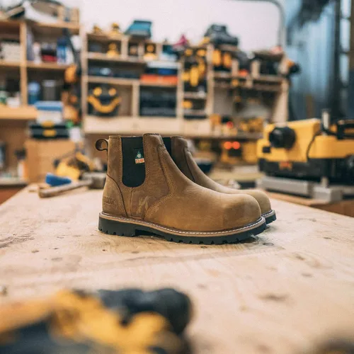 Vista 8 de Kodiak Botas de trabajo Chelsea impermeables McKinney con punta compuesta ESR para hombre