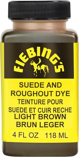 Vista 6 de Fiebing's Tinte de Ante Negro (4 oz) - Recolorea, Ilumina y Restaura Zapatos de Gamuza y Cuero Rugoso, Muebles, Bolso - Incluye Aplicador de Lana