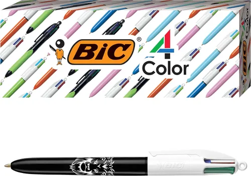 Vista 13 de BIC Bolígrafo retráctil Pro de 4 colores, surtido, paquete de 3