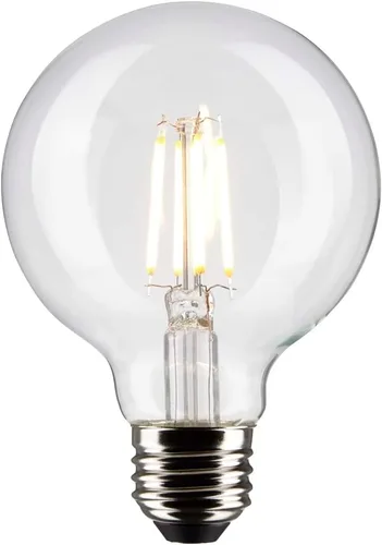 Vista 3 de Satco 6Pk 4.5w G25 Globo Filamento LED 2700K Base Mediana Regulable - 40W Equiv