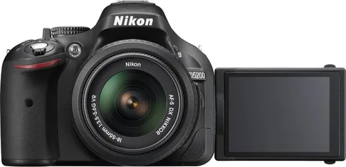 Vista 8 de Nikon D5200 24.1 MP CMOS Digital SLR con 0.709-2.165 in f/3.5-5.6 AF-S DX VR NIKKOR Zoom Lens (negro) (Descontinuado por el fabricante)