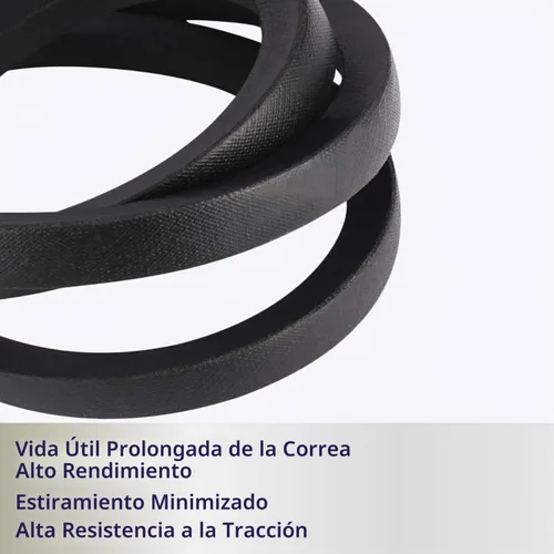 Vista 3 de M154294 Cinturón de cubierta para John Deere 42 pulgadas cubierta Z225 Z235 EzTrak Cinturón