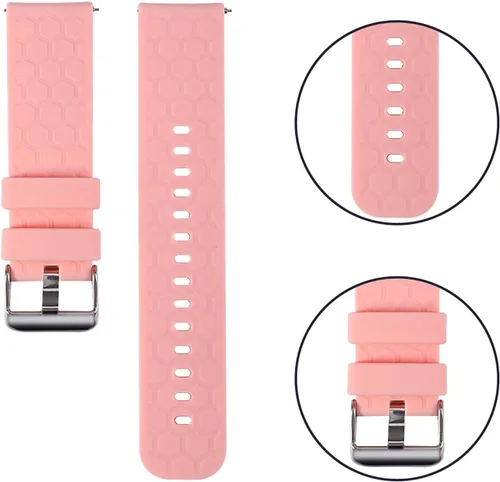 Vista 7 de Pulseras compatibles con Michael Kors Access Sofie/Sofie HR/Runway Smart Watch, correa de reloj de 0.709 in de ancho correas de silicona