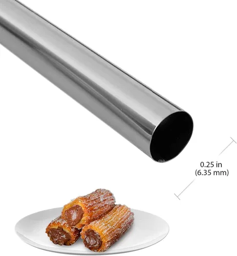 Vista 3 de ALDKitchen Churro Maker Gun Máquina para hacer donas españolas (pistola de llenado de churro)