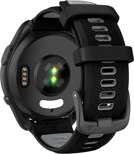 Vista 14 de OVERSTEP Correa de repuesto compatible con Garmin Forerunner 265, correas de reloj de liberación rápida de 0.866 in para Forerunner 255, Vivoactive