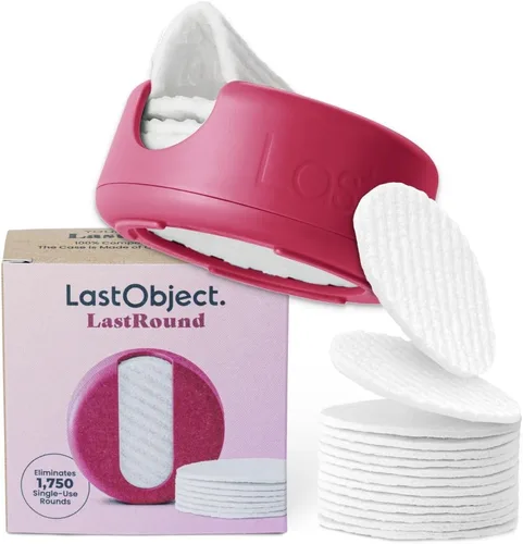 Vista 12 de LastRound - Almohadillas desmaquillantes reutilizables, 7 almohadillas de algodón lavables y ecológicas reutilizables para la cara, almohadillas
