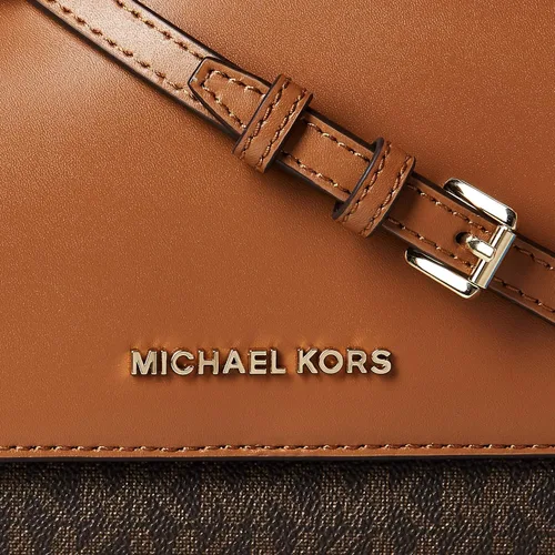 Vista 4 de Michael Kors Bedford Legacy Logo - Bandolera de piel de vainillabellota