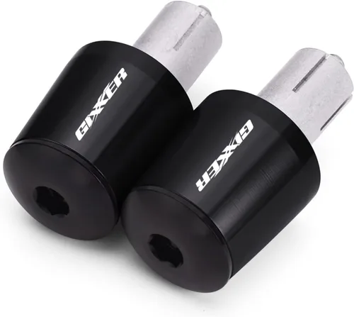 Vista 4 de Extremos de manillar de motocicleta de 7/8 pulgadas, 0.866 in, mango de aluminio CNC, tapas para Suzuki GIXXER SF250 SF 250 GIXXER150 155SF 2021