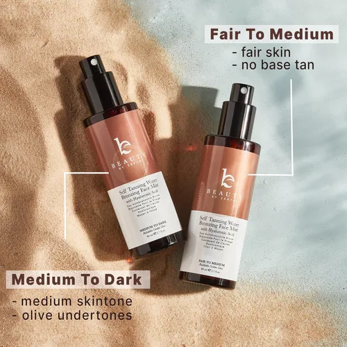 Vista 8 de Spray bronceador facial bronceador, agua de bronceado facial sin sol, fabricado en Estados Unidos con ingredientes naturales y orgánicos