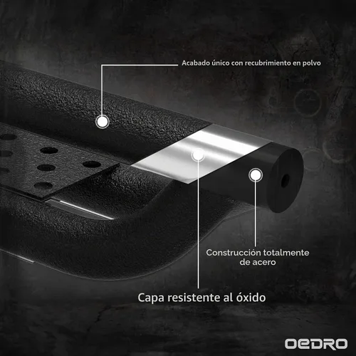 Vista 3 de OEDRO Estribos compatibles con RAM 1500 Crew Cab 2009-2018