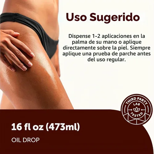 Vista 3 de Micro Ingredients Aceite de vitamina E de tamaño a granel 40,000 UI, 16 onzas líquidas, aceite hidratante profundo para piel, cara y cabello