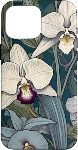 Vista 19 de Funda de flores de orquídea de jardín botánico para iPhone 17