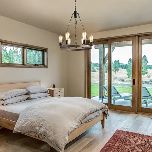 Vista 4 de LNC - Candelabros de granja de 20.5 pulgadas con ruedas redondas rústicas para comedor y sala de estar, dormitorio y vestíbulo