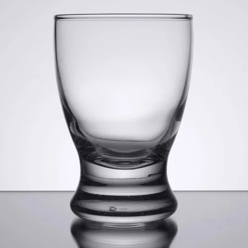 Vista 2 de Juego de 6 vasos de jugo de base pesada de 7 onzas, vaso de té helado, vaso de agua