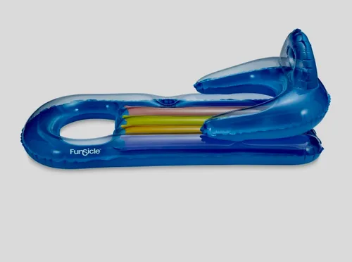 Vista 5 de Funsicle Flotador inflable de piscina azul cielo, para adultos, unisex