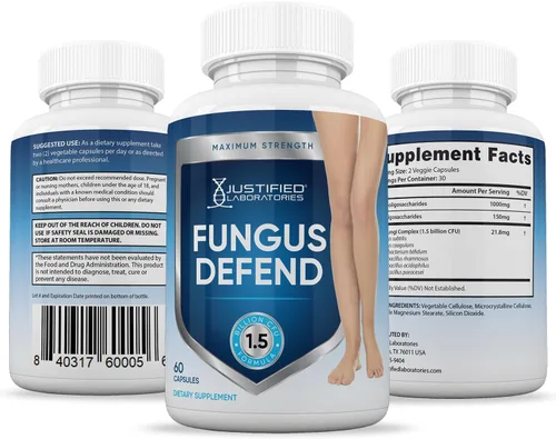 Vista 6 de Justified Laboratories (3 unidades) Hongus Defender Pills 1.5 mil millones UFC probiótico 180 cápsulas