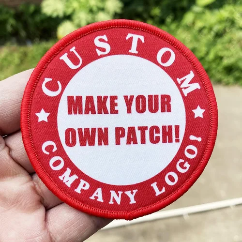 Vista 6 de Parches personalizados para añadir tu foto o cualquier logotipo, cualquier texto o nombre, gancho y bucle opcional, coser, planchar en mochilas