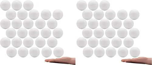 Vista 6 de Crafare Paquete de 16 Bolas de Espuma de 2 Pulgadas para Manualidades Bolas de Espuma de Poliestireno Blanco para Arte Hogar Proyectos Escolares