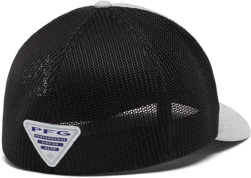 Vista 174 de Columbia Gorra de bola de malla Bandera antigua de malva/blanco/pescado
