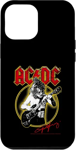 Vista 26 de AC DC Classic Rock Logo Electric Guitar Solo Energy Case for iPhone 17