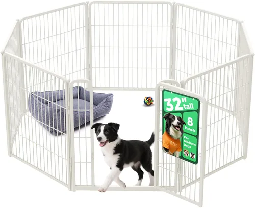 Vista 60 de FXW Homeplus Unleashed Corralito para Perros de Interior - Juego Sin Estrés y Seguro, Resistente de 24 Pulgadas 2 Paneles Corralito para Cachorros