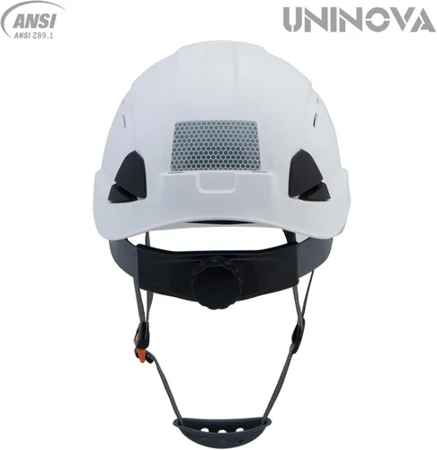Vista 3 de Casco duro OSHA con visera ANSI Z89.1 aprobado ventilado casco de seguridad Cascos De Construcción