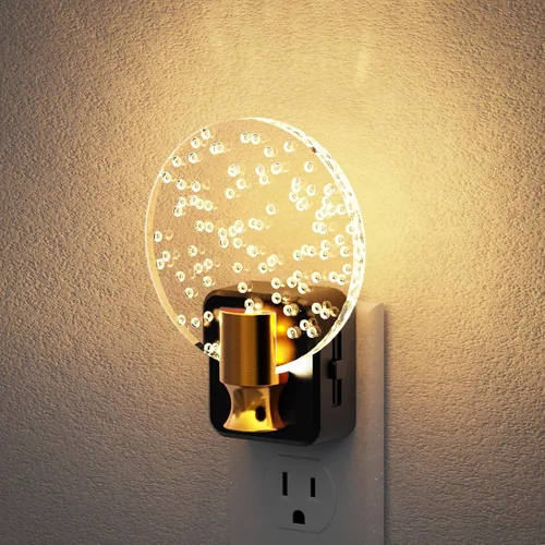 Vista 21 de JandCase Luz Nocturna, Luces Nocturnas Cambiantes de Color Enchufables en la Pared, Luz Nocturna RGB con Sensor de Luz, Luz Nocturna Enchufable