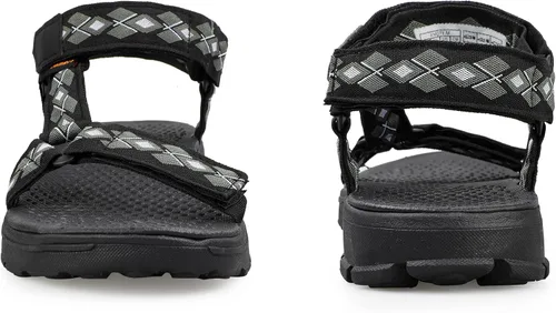 Vista 4 de riemot Sandalias deportivas para hombre y mujer, sandalias de senderismo ligeras con soporte de arco, zapatos de agua para verano, playa, sandalias