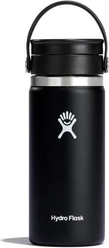 Vista 23 de Hydro Flask Flex Sip - Vaso de café de acero inoxidable aislado, antiderrames, a prueba de fugas, taza de café de viaje, 16 onzas, verde agave