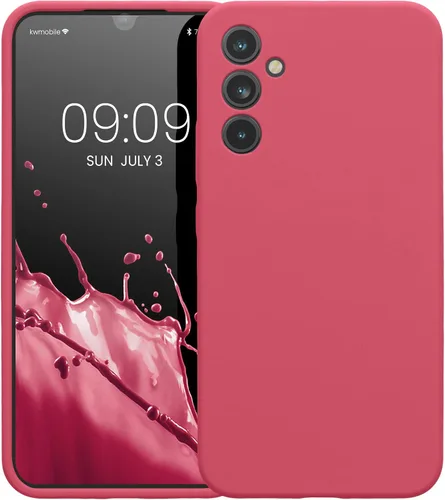 Vista 5 de kwmobile Funda compatible con Samsung Galaxy A34 5G - Funda delgada de silicona TPU - Acabado suave al tacto - Sweet Candy Dulces