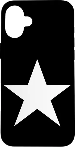 Vista 23 de Y2K Star On Front Black and White Mcbling Aesthetic 2000s Case for iPhone 17