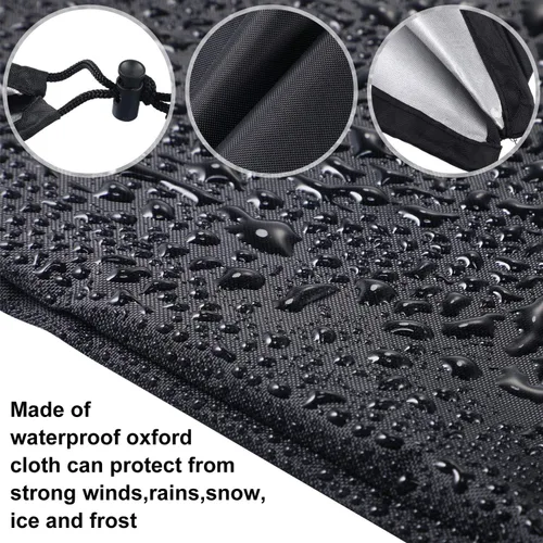 Vista 3 de Frienda Cubierta de espejo retrovisor de visión lateral, cubierta de protección para espejo de nieve y hielo, accesorios traseros exteriores