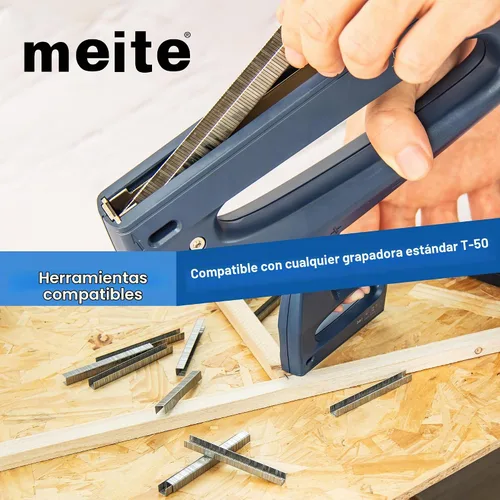 Vista 6 de Meite T50 grapas de acero inoxidable, 1/2 grapas marinas, 1512