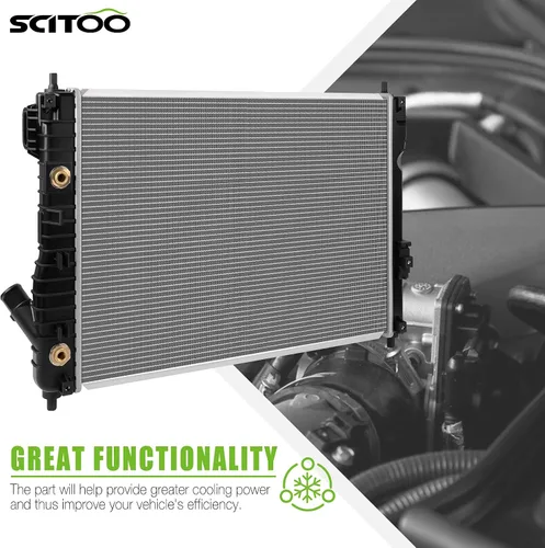 Vista 2 de SCITOO Radiador compatible con Aveo 2009-2013 2009-2010 para Pontiac G3 CU13097 CU13097