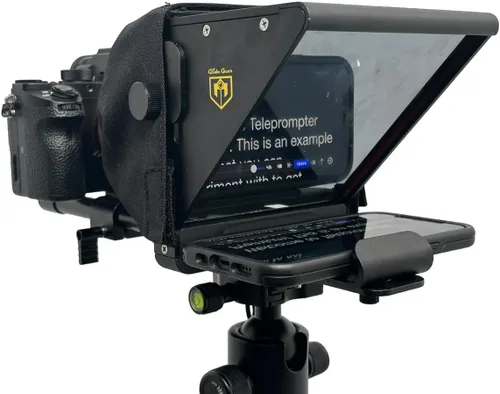 Vista 8 de Glide Gear TMP 75 Teleprompter - Laptop, DSLR, Smartphone - Funda de transporte, sin montaje