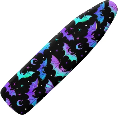 Vista 35 de Funda floral a prueba de arañazos para tablas de planchar de tamaño estándar, reflectante, con 3 ganchos y bucles para decoración de tablas de 15 x