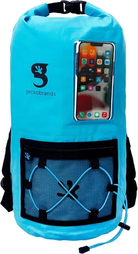 Vista 11 de Geckobrands Hydroner 20L Mochila impermeable Geckoflage océano