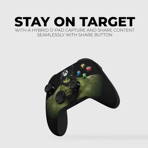Vista 5 de DreamController Original Xbox Wireless Controller Special Edition Customized Compatible with Xbox One SX, Xbox Series XS & Windows 10 Made with