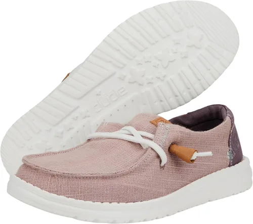 Vista 173 de Hey Dude Wendy - Zapatos de mujer, mocasines sin cordones para mujer, cómodos y ligeros