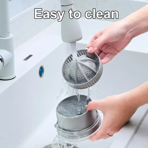 Vista 13 de Exprimidor eléctrico recargable, dispositivo de cocina portátil para hacer jugo de naranja, exprimir naranjas, limones, kiwi, pomelos y jugos