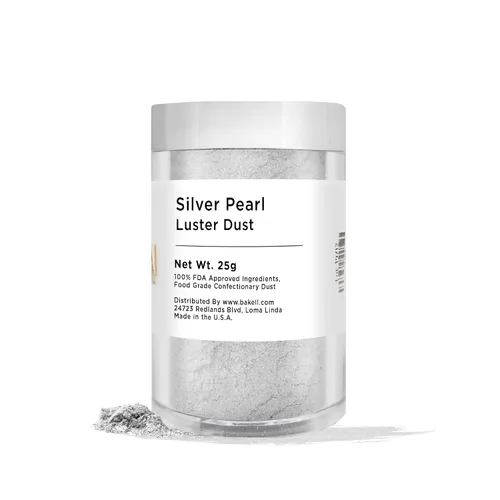 Vista 37 de BAKELL - Polvo colorante Luster Dust comestible Christmas Green, certificado Kosher, pintura y polvo 100 % comestible, de grado alimenticio, pintura