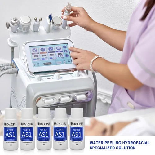 Vista 7 de Peeling de agua Hidrofacial Cuidado de la Piel Hidratante Facial Limpieza Suero de Piel Aqua Peel Solución Concentrada 1.0 fl oz/1.01oz por Botella