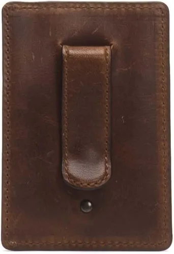 Vista 3 de FRYE Logan - Funda para tarjetas de dinero con clip para hombre