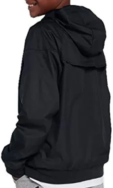 Vista 3 de Nike Windrunner Chaqueta J Negro Niños Chaqueta CK0958-010 br